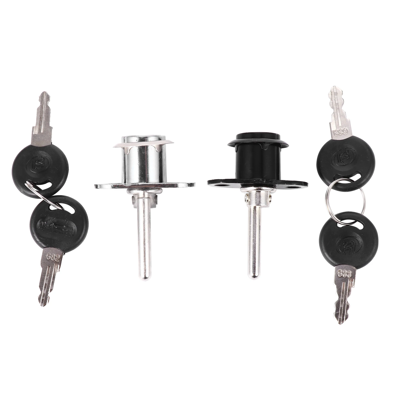

2 Pcs File Cabinet Locks Drawer Wardrobe Safety Stainless Steel Zinc Alloy Durable Furniture Hardware Home Office Security
