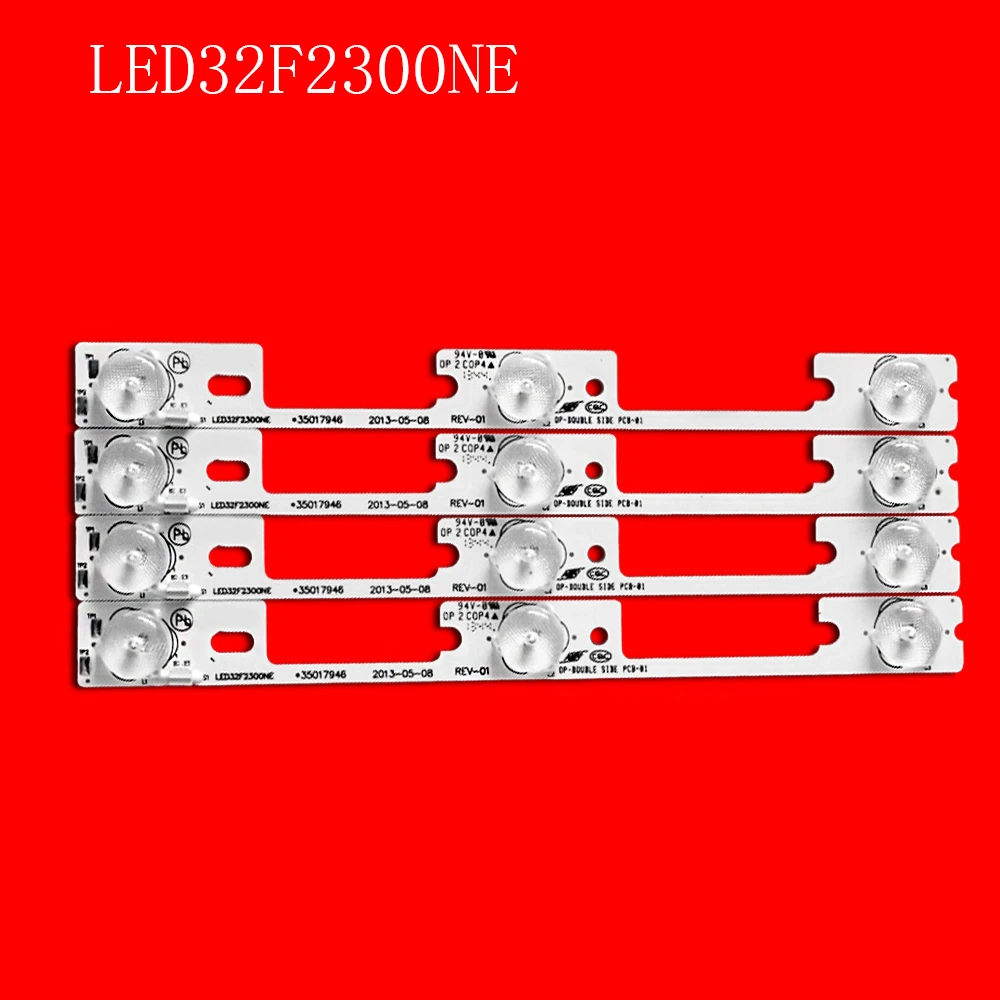 4PCS/LOT new and original for Konka LED32F2300NE LED32F2300FX light bar 35017946 35017948 backlight lamp LED strip 6v