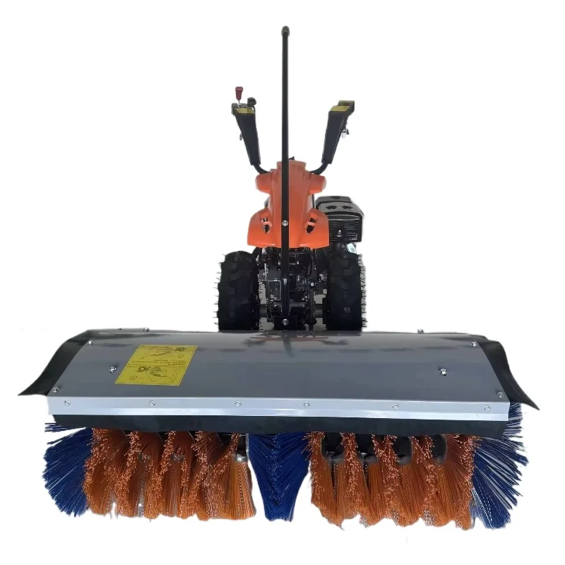

15HP Factory Outlet Hand Push Electric Snowplow Small Snow Sweeper