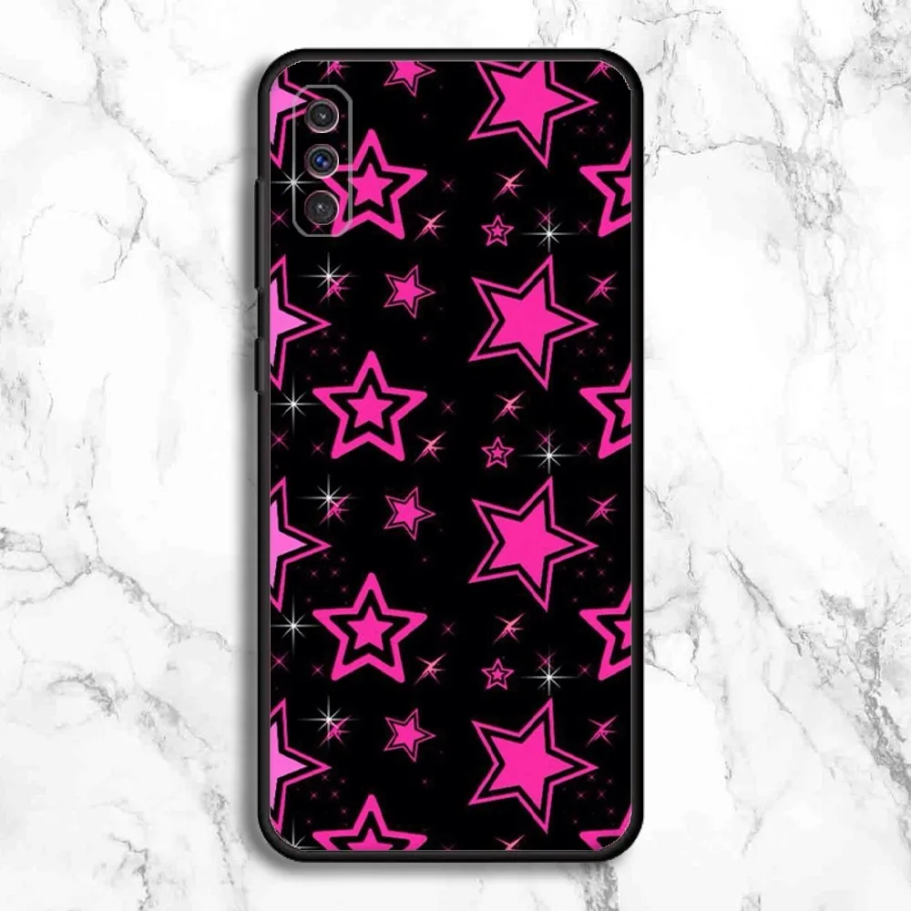 Super Star Design Art Phone Case For Samsung Galaxy A13,A21s,A22,A31,A32,A52,A53,A71,A80,A91 Soft Black Phone Cover