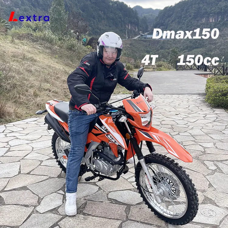 Lextra benzyna 150cc 200cc 4 suwowy motocykl chłodzony powietrzem inne motocykle Off Road Dual sportowe 150cc motor terenowy Motocross