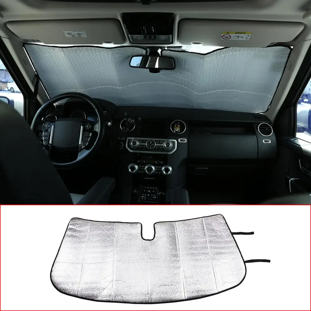 

For Land Rover Discovery 4 LR4 2014-2017 Aluminum foil Thermal Curtain Shading Sunscreen Shading pad Interior Car Accessories