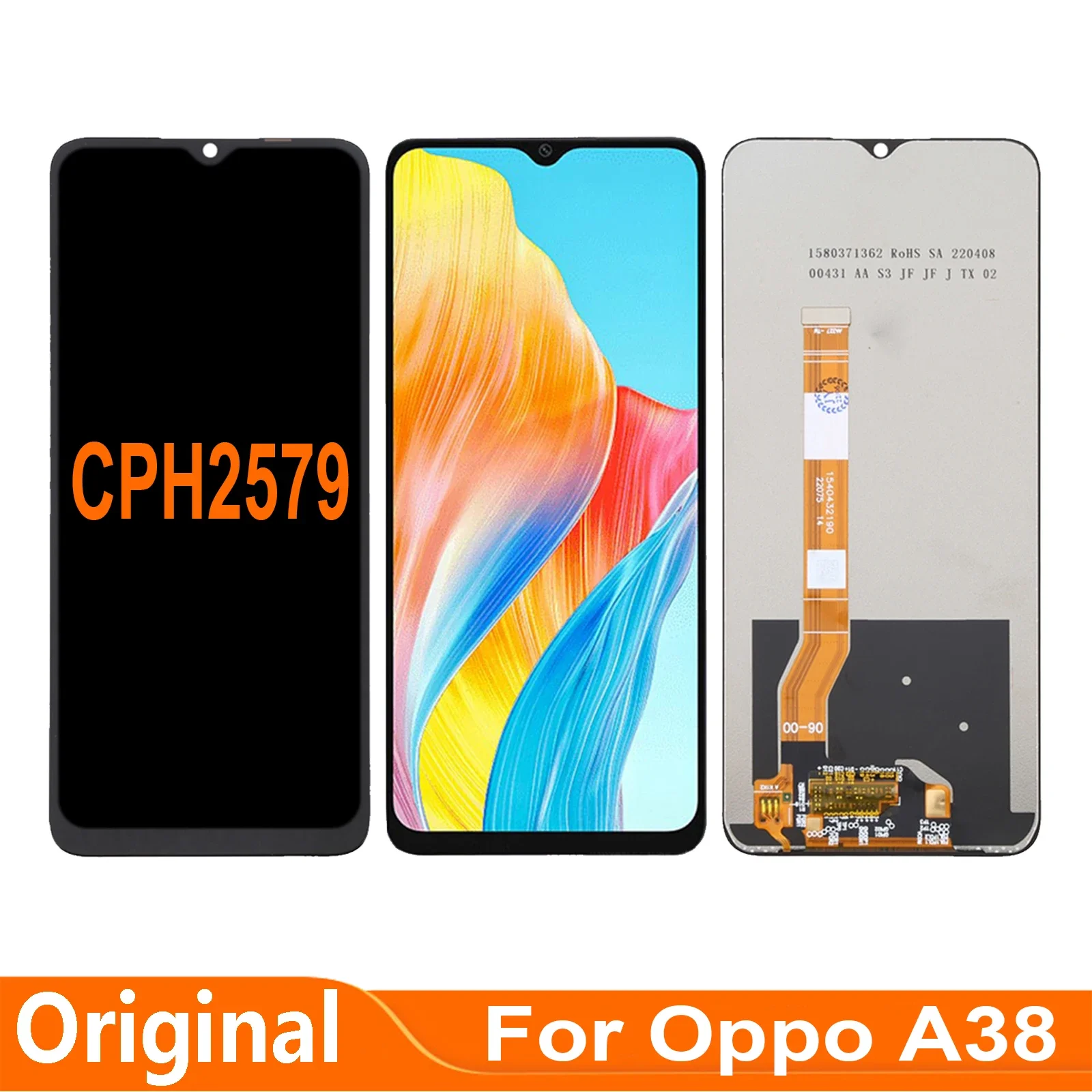 Display LCD Originale Per Oppo A38 4G CPH2579 E A18 CPH2591: Schermo Da 6.56" Con Vetro Di Qualità E Strumenti Di Riparazione
