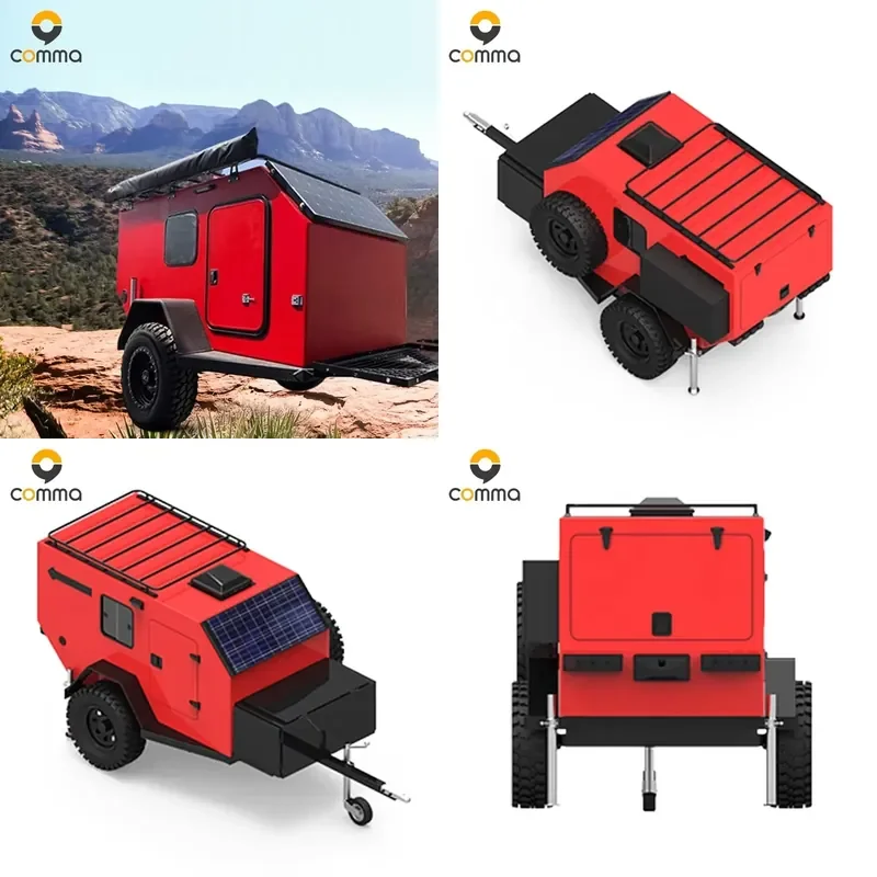 Lightweight Electric Travel Van Offroad Mini Caravans Australian Standard