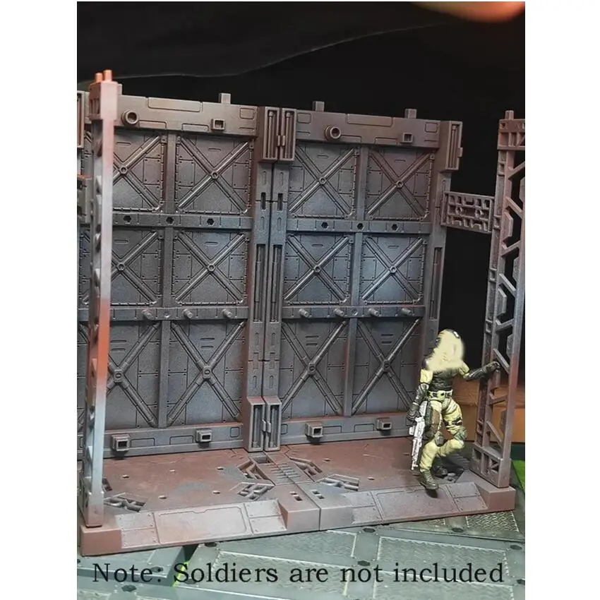 Universal Anime Cartoon Character Figure Model Storage Box Organizer Model Display Base Background Board Nest for Gundam Models