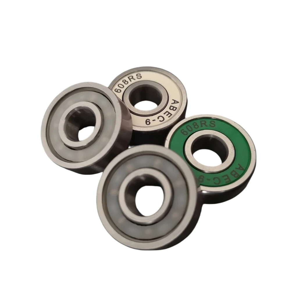 

Подшипники для скейтборда 608RS, 8 шт., класс ABEC-9, для лонгборда, дрифтборда, роликовых коньков, 8x22x7 мм, герметичные, высокопроизводительные