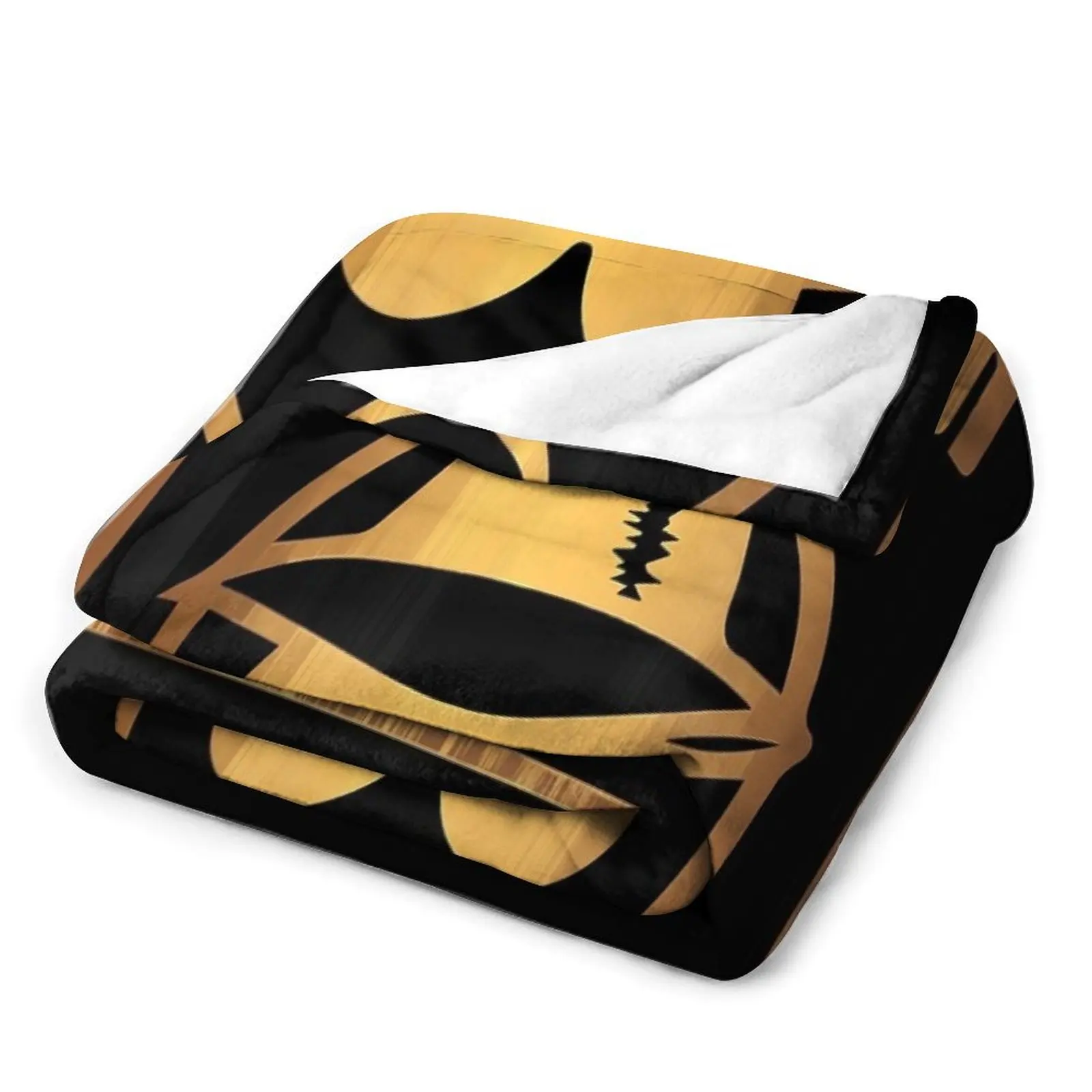 Maglietta d\'oro LOWRIDER coperta da tiro pesante per dormire coperte Decorative per designer in movimento