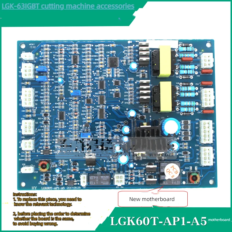 Controlador Motherboard para Máquina de Corte Circuit Board Acessórios Lgk63igbt Lgk60t-ap1-a5 Lgk7-ap8
