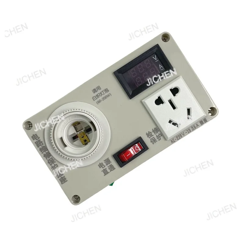 

1PC New Electrical Maintenance Protection Socket Switch Power Induction Cooker TV Home Appliances Voltmeter Ammeter Portable