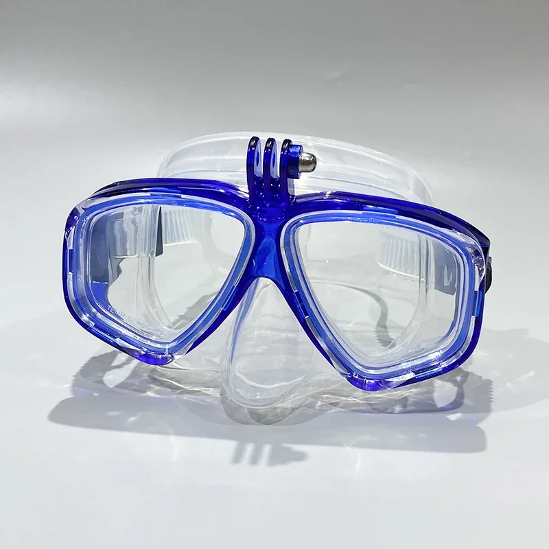

Professional underwater diving mask scuba diving goggles are suitable for GoPro small sports camera all-dry diving glasses