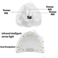 Lampe UV LULAA pour séchage des ongles, protection des yeux, lampe UV pour ongles en gel, séchage du vernis à ongles en gel, outil de salon à domicile 3