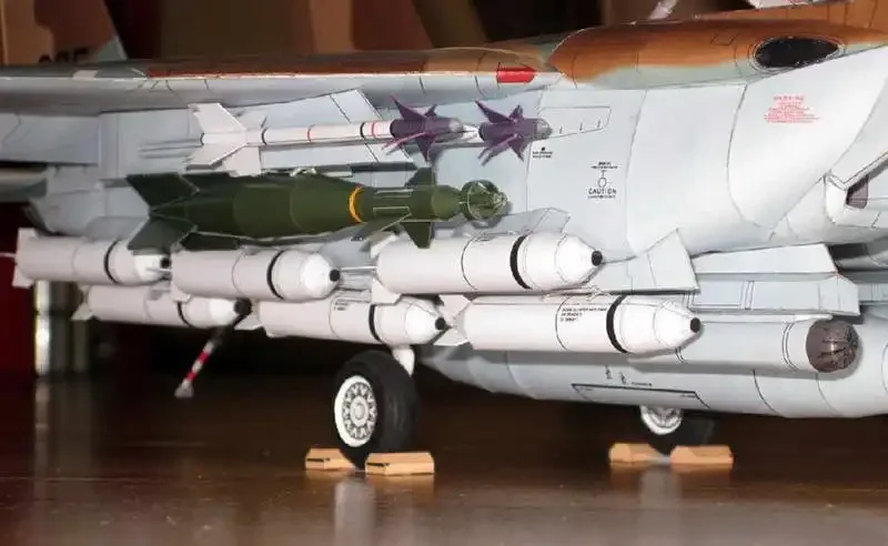 60cm 1:32 Scale F-15I RAAM Dual-roal Fighter High Definition Version 3D DIY Papercraft Toy DIY Paper Model