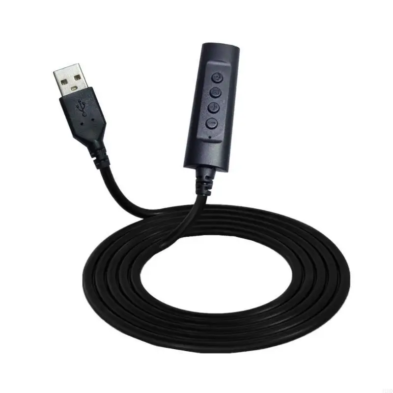 J1HD 3.5mm إلى USB Sound Sound Card Card USB Watchings Movie ، استمع إلى الموسيقى