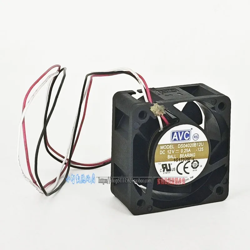 ORIGINAL DS04020B12U 12V 0.25A 4020 40*40*20mm NEW COOLING FAN RADIATOR