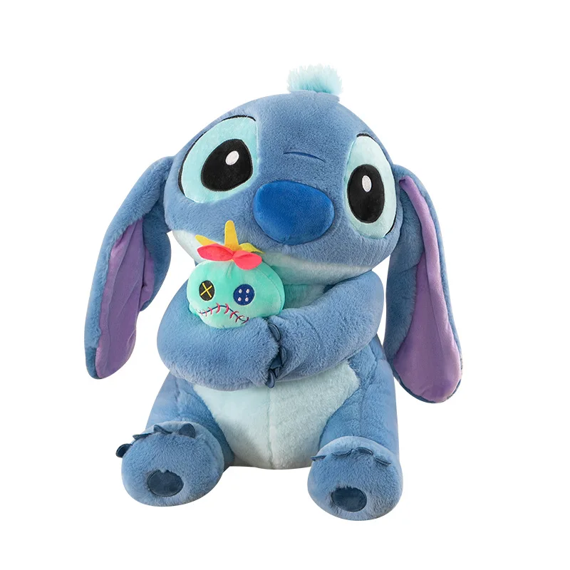 Disney Kawaii punto morbido peluche punto bambola di pezza anime carino grande cartone animato morbido cuscino per bambini compleanno regalo di Natale giocattoli