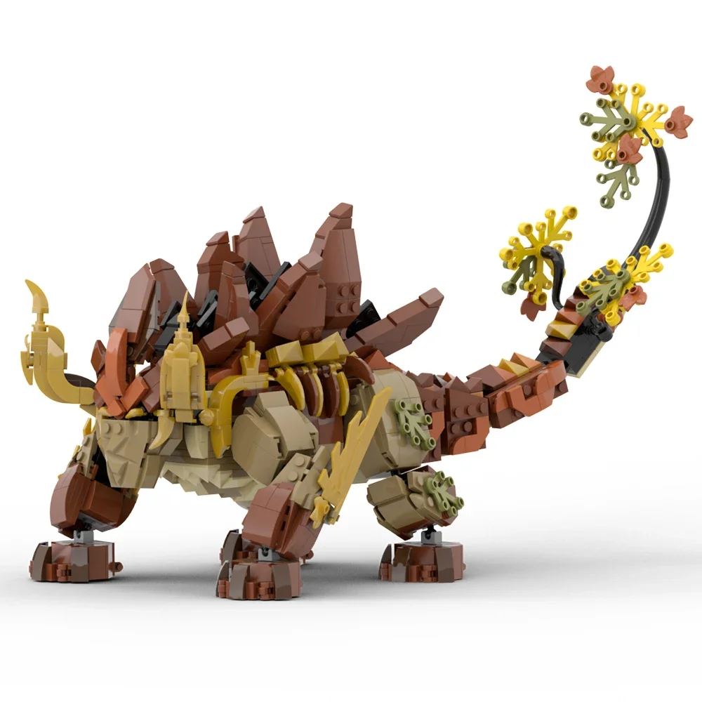 MOC Classic Game Dragon Azhdahas Character Model Building Blocks Long Lived Ancient Dragon particles Bricks Toy for Kid Gift