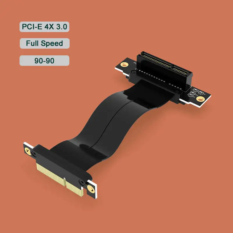 �y�Z�[�����zPCI Express PCI-E 4X�A�_�v�^�[���C�U�[�J�[�h 90�x�R���o�[�^�[�J�[�h �T�[�o�[�V���[�V�R���s���[�^�[�p PCI-E 3.0 X4 TO X4 1X���C�U�[ 90-90