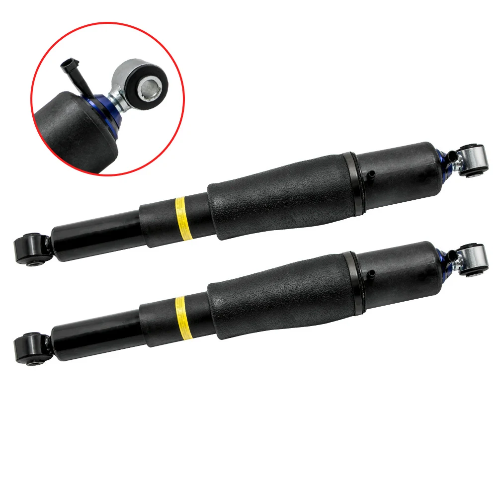 2x Rear L+ R Air Ride Suspension Strut Shocks For Chevy Tahoe GMC Yukon 25979391 Air Ride Shock Strut Rear Suspension