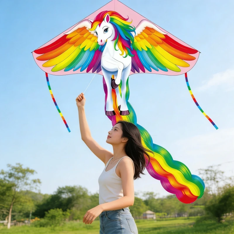 New Kites adults kites flying outdoor play nylon kite string animal kites windsock factory summer toys kitesurf weather vane