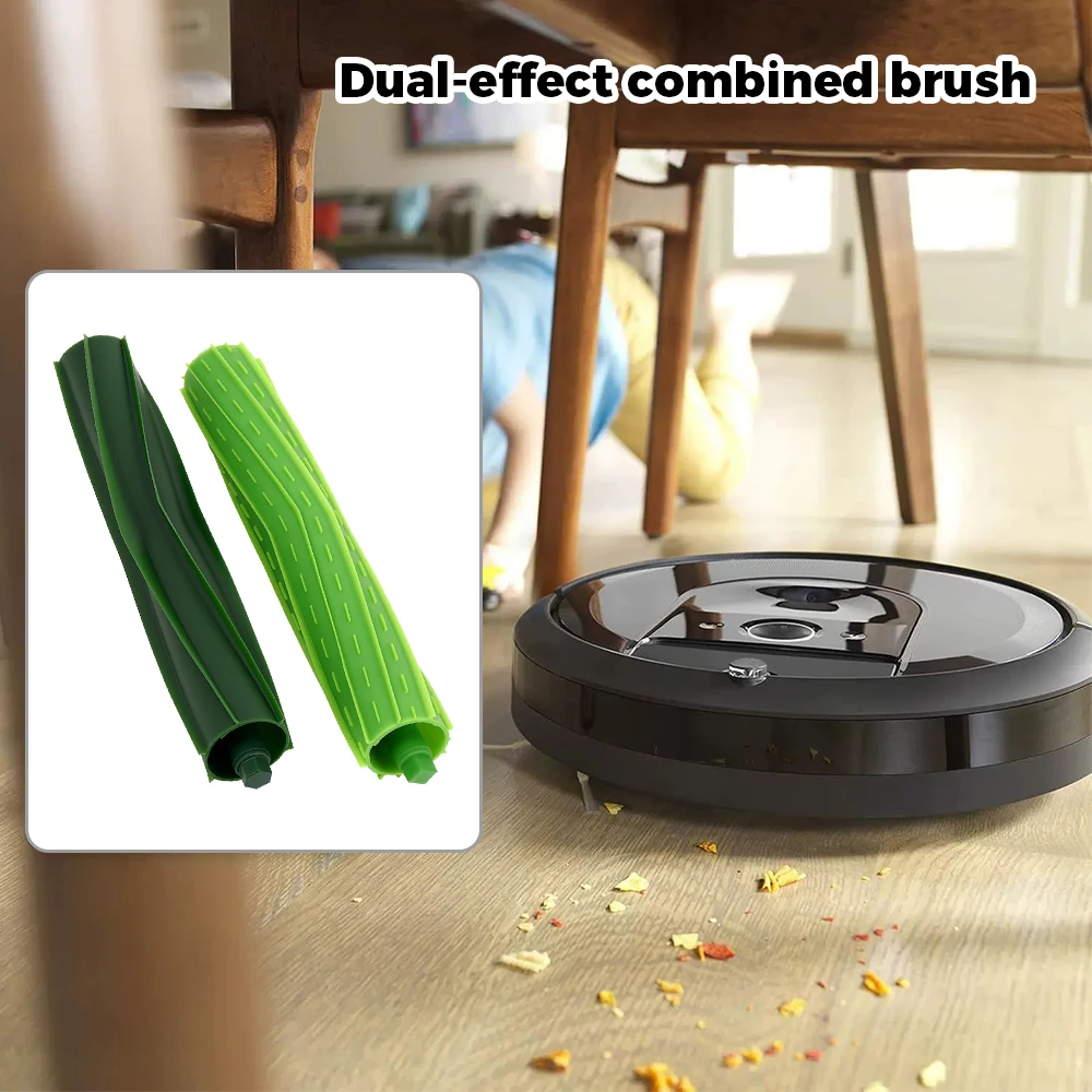 For iRobot Roomba i3 i3+ i4 i4+ i6 i6+ i7 i7+ i8 i8+/Plus E5 E6 E7 I E J Series Vacuum Cleaner Brushes Filters Bags Replacement