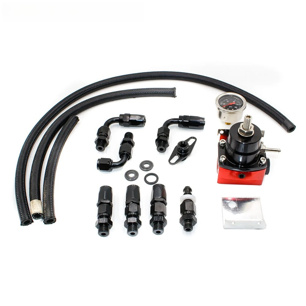 

Automotive Turbo Fuel Pressure Regulator Kit Boost Power Adder for Car Modification