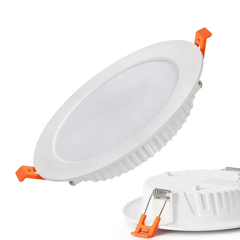 LED Downlight 3W 5W 7W 9W 12W 15W 18W 20W 24W 30W AC100-240V led Recessed Ceiling light slim panel lamp spotlight