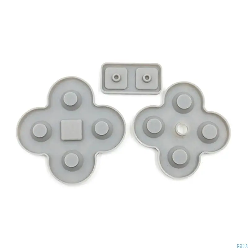 R91A 1 ชุดแผ่นยางนำไฟฟ้าสำหรับ การเปลี่ยนซิลิโคนแผ่นเมมเบรนสัมผัสชุดติดต่อชุดซ่อมปะเก็นชุด