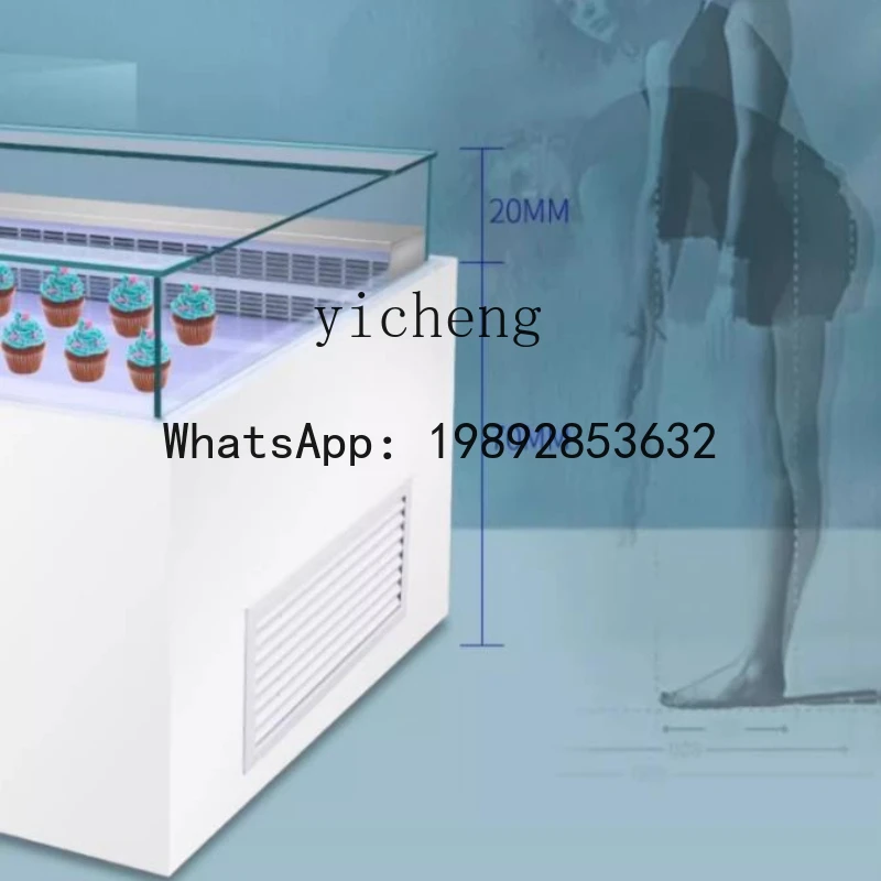 AB  Commercial Air-Cooled Cake Dessert Sushi Pastry Fresh Display Cabinet Open Refrigerated Cabinet