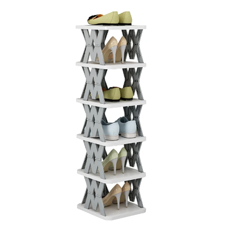 

Shoe Rack Without Assembly, Foldable And Saving Space, Vertical Shoe Organizer For Bedroom, Entryway Closet Living Room