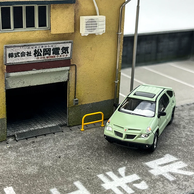 GOC 1:64 Pontiac Aztek Desperado North 한정판 합금 자동차 모델 TV 시리즈 팬을위한 소장품 Railed Motor Cars Toy