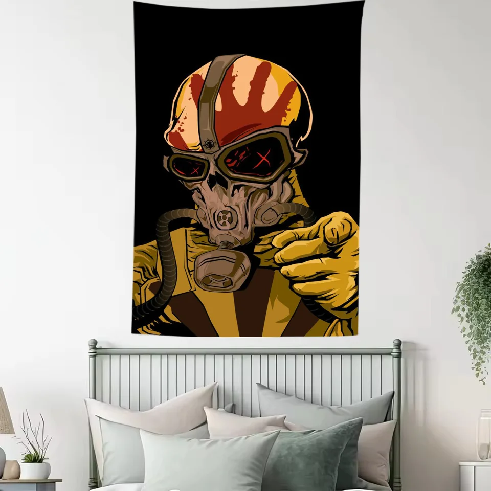 Five Finger Death Punch  Tapestry Polyester Printed Gift Banner Home or Outdoor For Decoration Tapestry