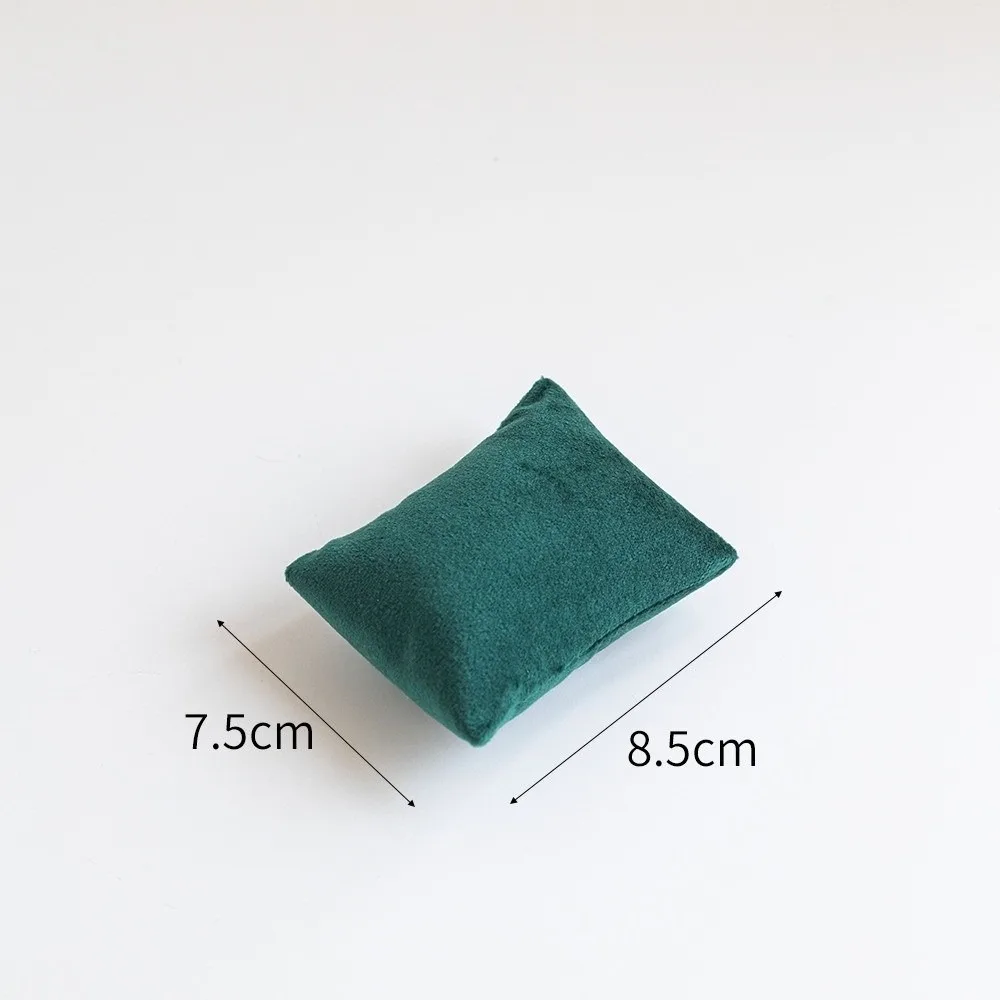 

Бархатная/кожаная подставка для подушек для ювелирных изделий, браслет для часов, браслет, подарки, держатель для подушек, маленькая подушка, реквизит, органайзер, подушка