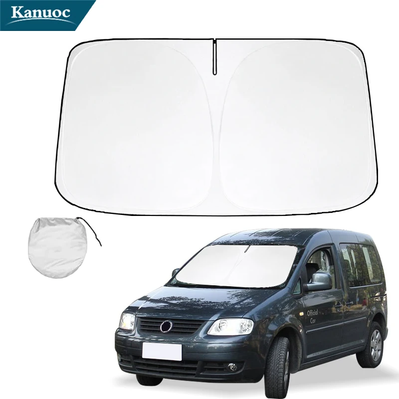 For VW Volkswagen Caddy II III IV 2 3 4 MK2 MK3 MK4 1996-2019 Car Window Sunshade Cover Sun Shade Windshield UV Protection