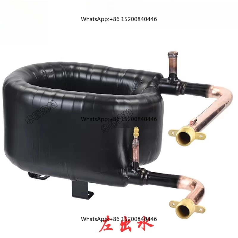 3HP tube heat exchanger, air energy heat pump coaxial air conditioning accessories, evaporator condenser heat exchanger