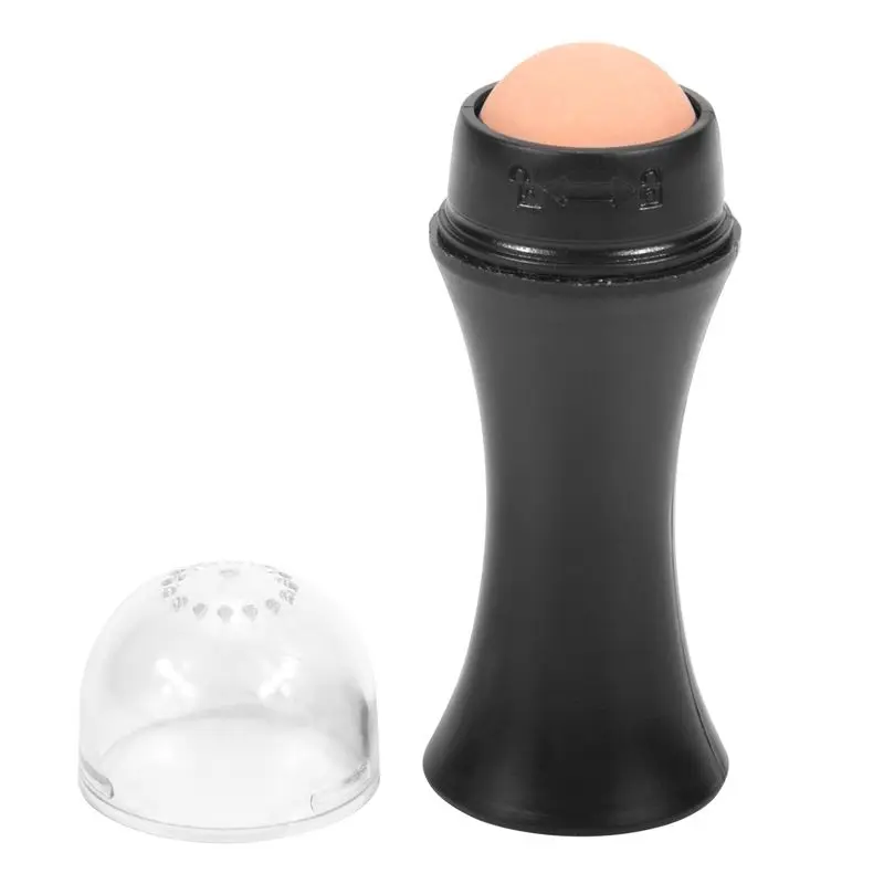 A76G-Volcanic Roller Oil Control Rolling Stone Matte Makeup Face Skin Care Tool Facial Cleaning Oil Absorption Roller On Ball