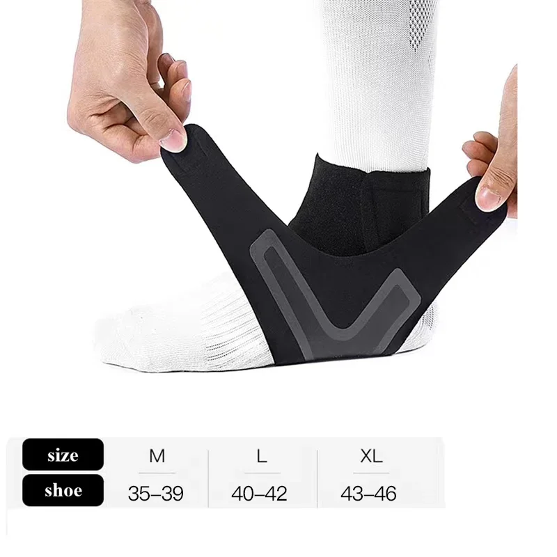 1 Pair Ankle Protectors Breathable Adjustable Compression Ankle Sleeves For Sports Running Soccer Basketball Ankle Protectors