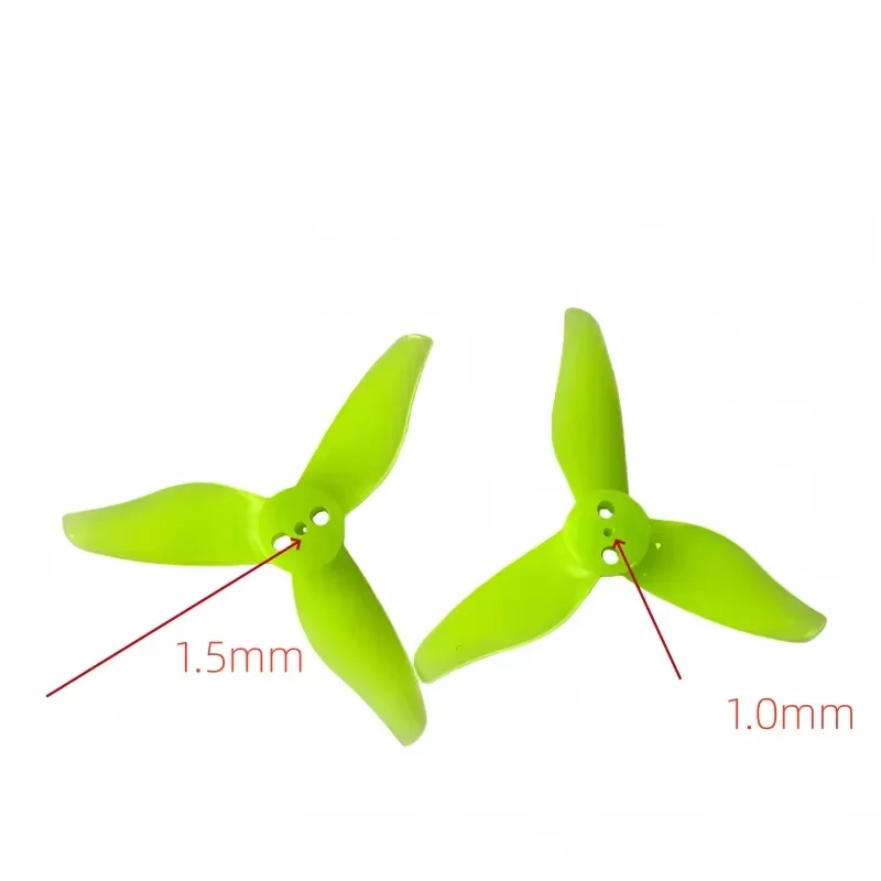 Qianfeng 2023 Three Leaf 2-inch Toothpaste Machine Special Paddle Precise Control Paddle Hole 1.0/1.5mm Small Four Axis Paddle