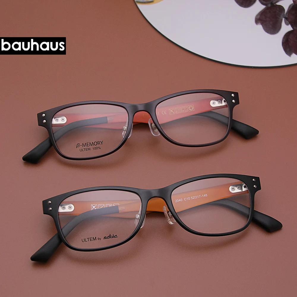 

2040 оправа для очков по рецепту для мужчин, ретро, Италия, Ultem, оптическая оправа для очков, мужская оправа для близорукости, элитный бренд, очки