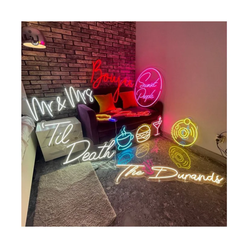 (Customized) winbo letters neon sign custom art night light neon signs wall decorations living room