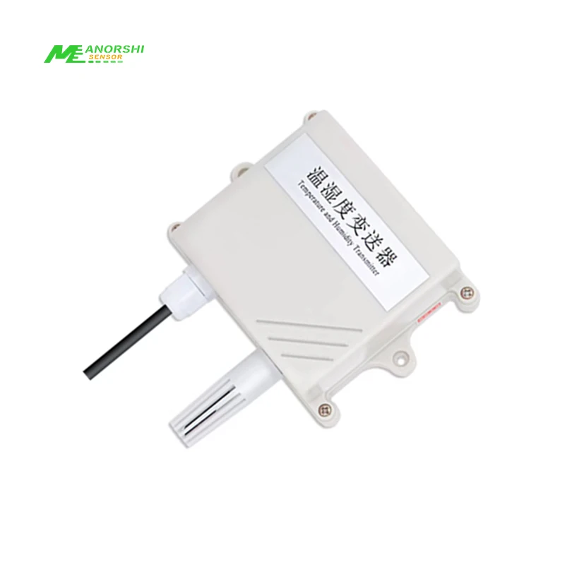 0-5V 4-20mA RS485 Modbus Outdoor 10 Plates Radiation Shield Air Temperature Humidity Sensor for Weather Station or Green House