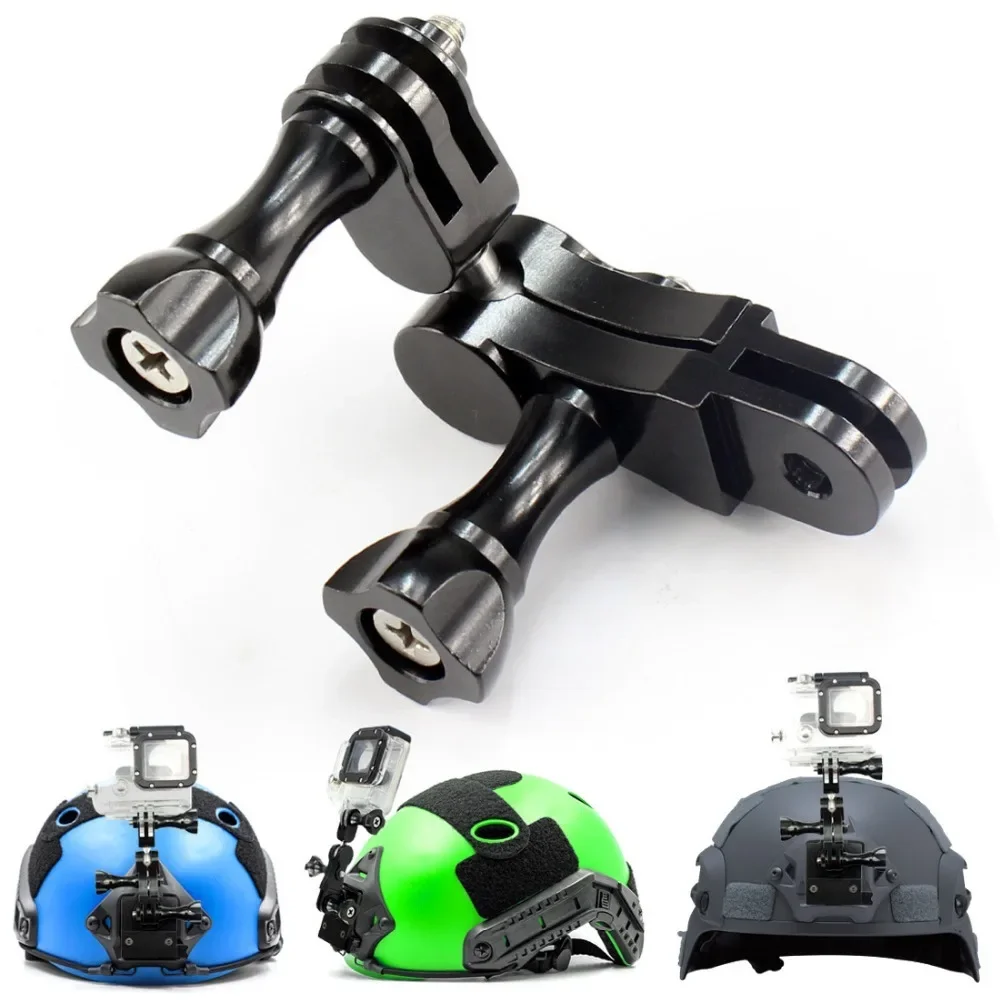 Aluminum Ball Joints Set Mount Adapter for Gopro Hero 4 Session 9 876543+S OSMO Xiaomi Yi Sport Action Camera