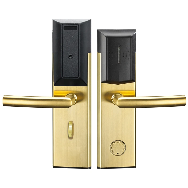 Durable 304SUS Material Electronic Keyless High Frequency 13.56mhz Mifare Hotel RFID Card Smart lock