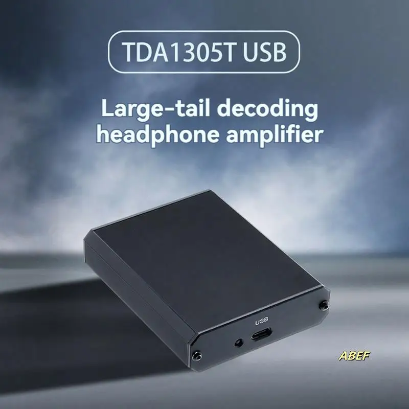 Профессиональная аудиокарта USB Hifi TDA1305T с мобильным OTG, двумя выходами AUX, 20–20 кГц, входом Type-C