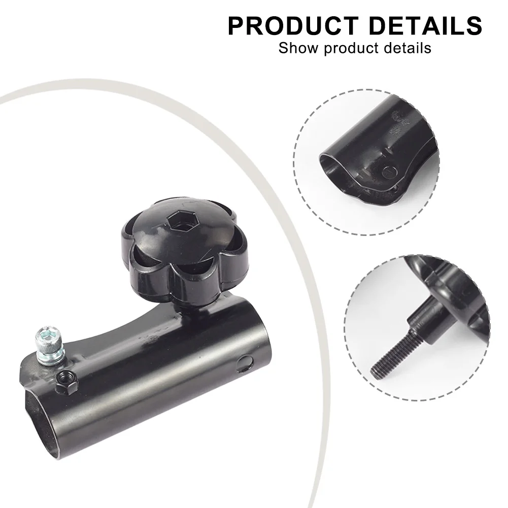 Double Hole Positioning Metal Extension Adapter For Brush Cutter Lawn Mower Quick Release Connector Garden Power Tool Accessorie