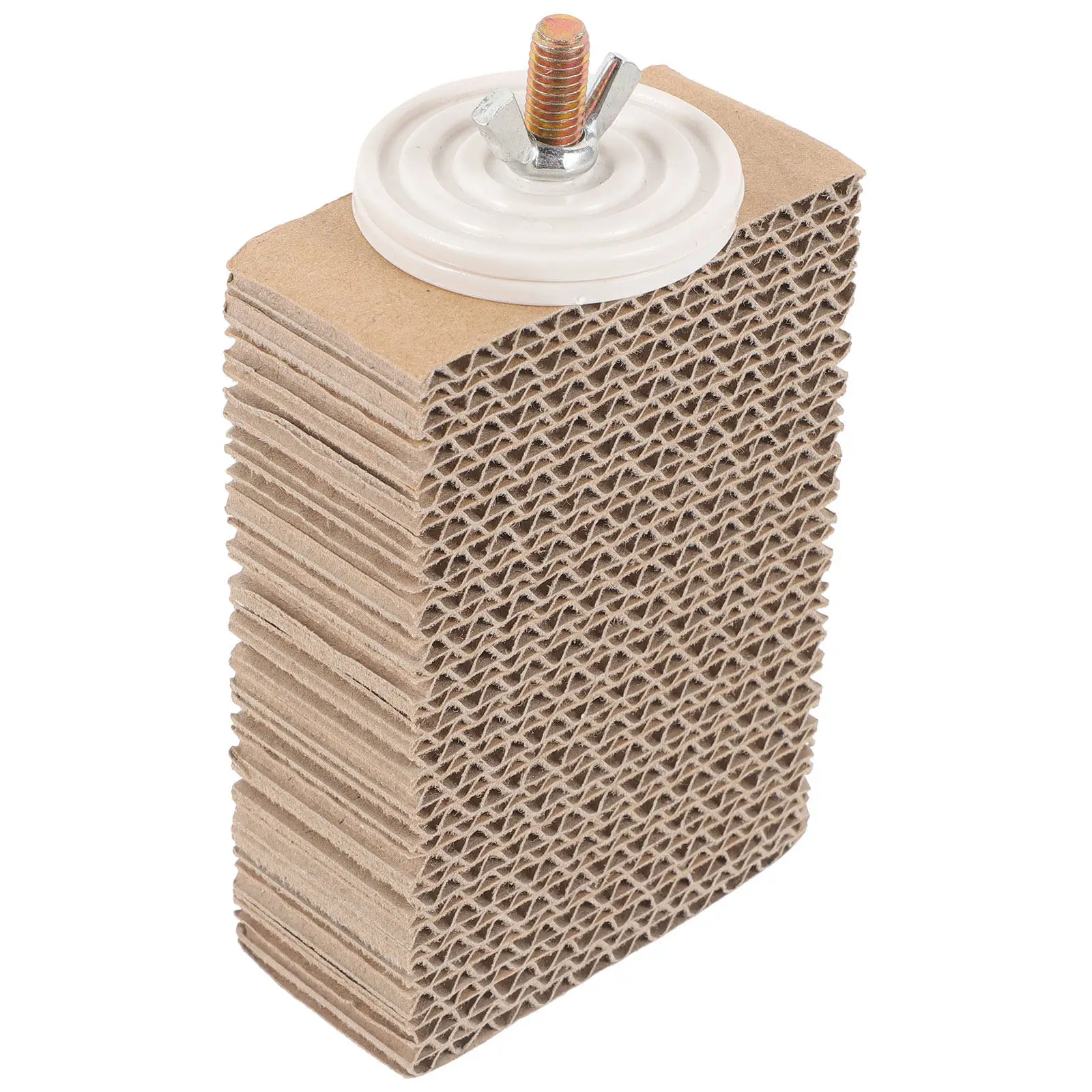 Corrugated Paper Bird Perch Platform for Parrots Cockatiels Parakeets Elevated Play Stand Exercise Balance Training Cage