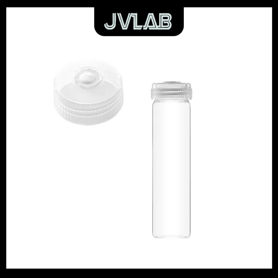 

Comparison Test Breathable Cover Tissue Culture Test Tube Lab High Temperature Resistant High Boro3.3 Glass Bottle JVLAB
