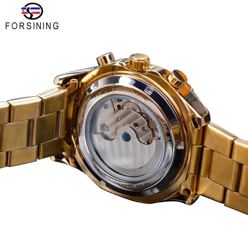 Reloj mecánico automático multifunción para hombre, pulsera informal de moda, marca oficial, Envío Gratis, estilo americano y europeo