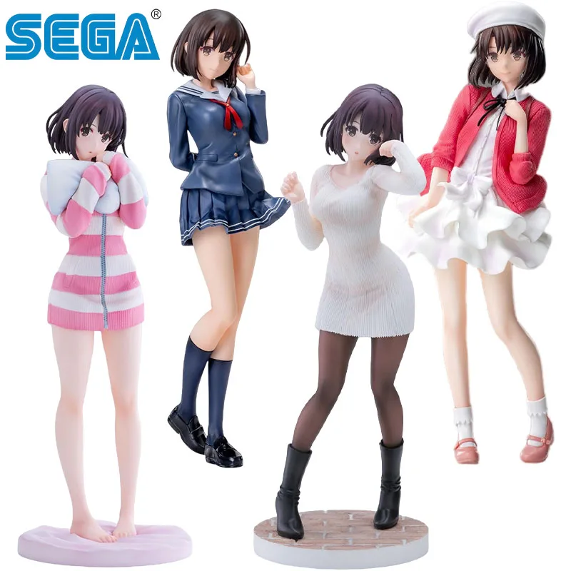 In Stock SEGA Genuine Luminasta Saekano: How To Raise A Boring Girlfriend Anime Character Kids Gift Collection Action Toys Model