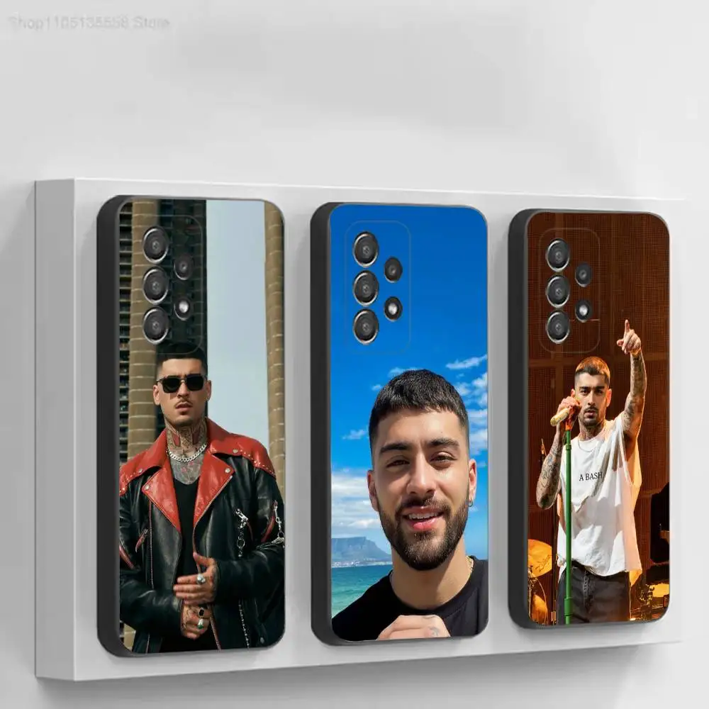 Singer Zayn Black Soft Protective Case For Samsung Galaxy S30, 25,24,23,22,21,20,10 Ultra Plus Lite FE