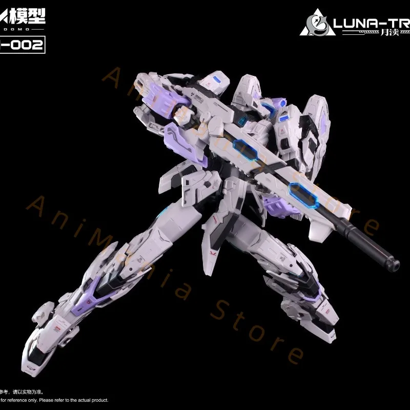Prevendita GM Modello Godomo GM002 Lunr Trace Altezza 23 cm Vestito di assemblaggio Anime Action Figure Collection Modello Giocattolo Regalo